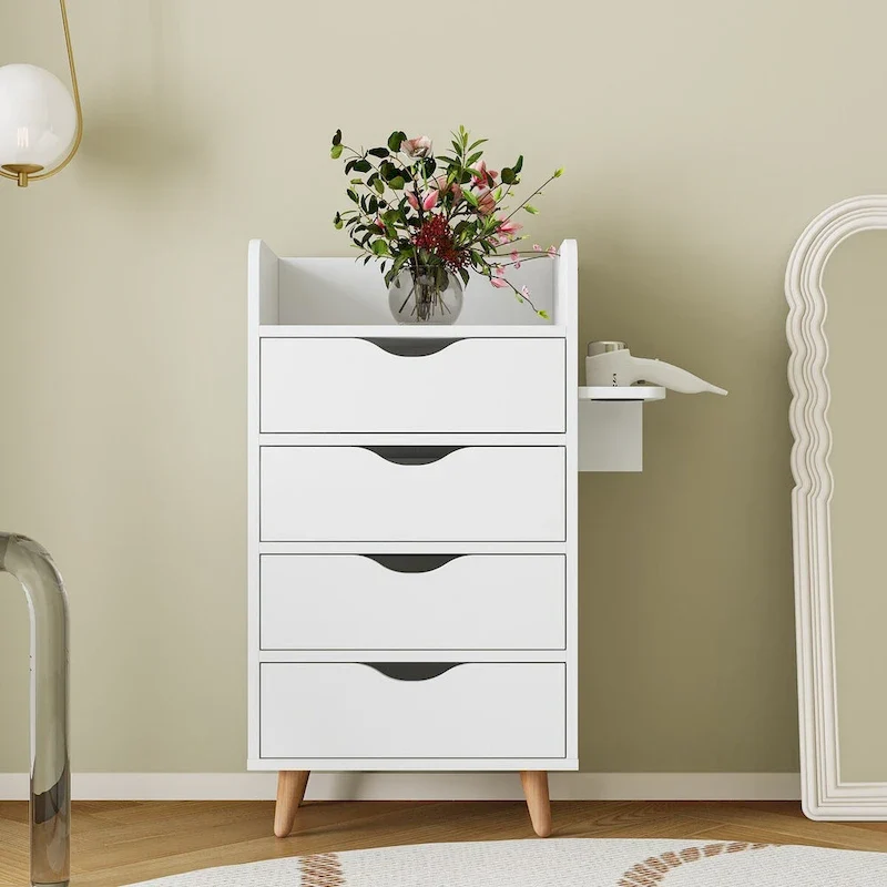 4-Layer Salon Storage Cabinet