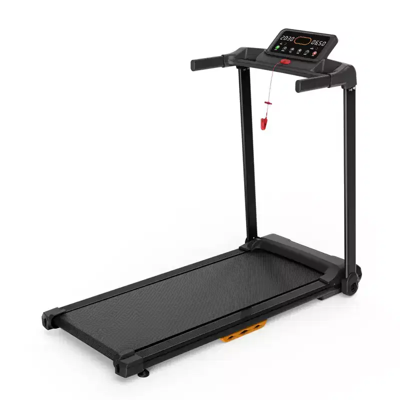 Okak Walking Pad with 265LBS Weight Capacity, Portable Treadmill with LED Display, Space-Saving Treadmills for Home and Office, Black