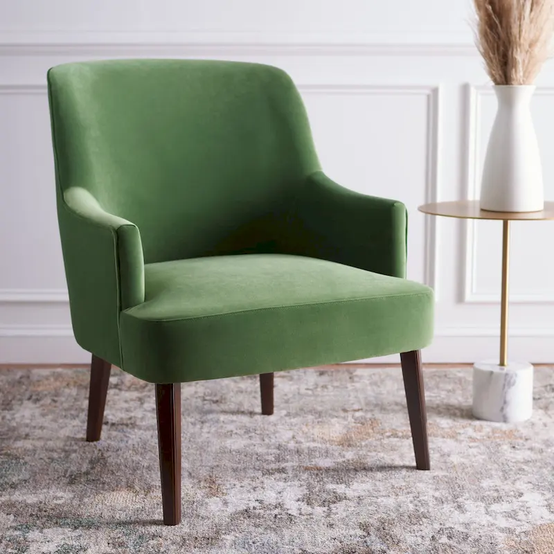 SAFAVIEH Manerva Accent Chair - 27 W x 30.5 L x 35.8 H - 27Wx31Dx36H