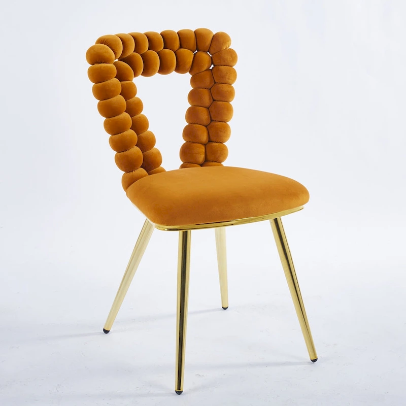 22.04 Accent Chairs with Iron Legs (Set of 2)