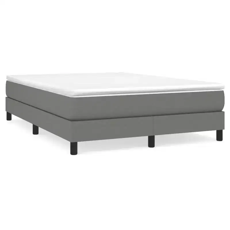 Full Size Platform Bed Frame with Fabric Upholstery