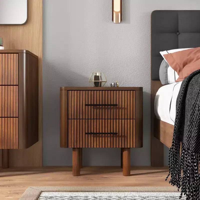 Mid-Century Modern Solid Wood 22