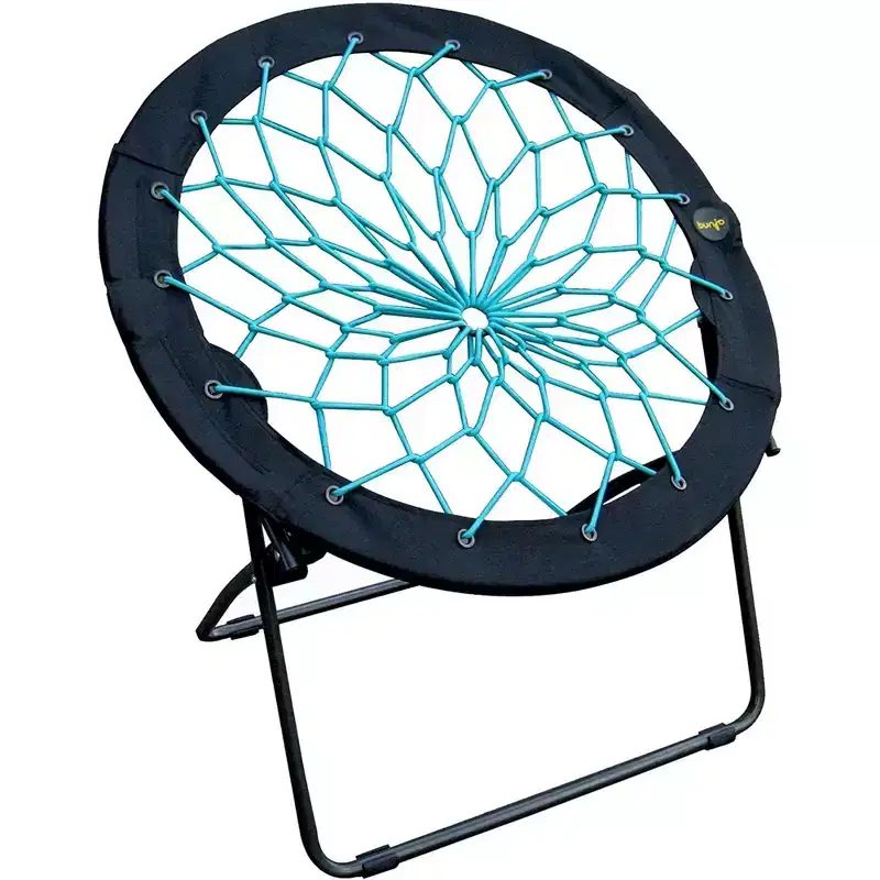 Zenithen Bungee Folding Dish Saucer Chair, 33in