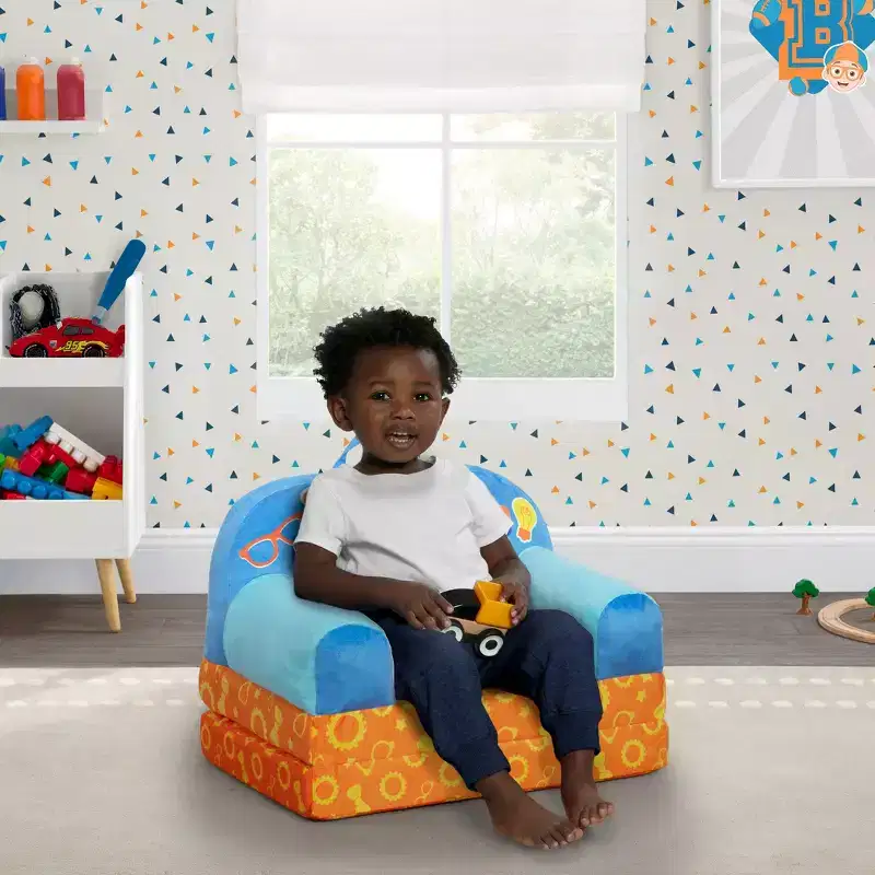 Delta Children Blippi Cozee Buddy Flip-out Chair