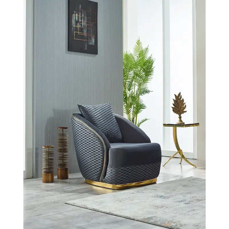 Ella 3-piece Living room Set Square Arms