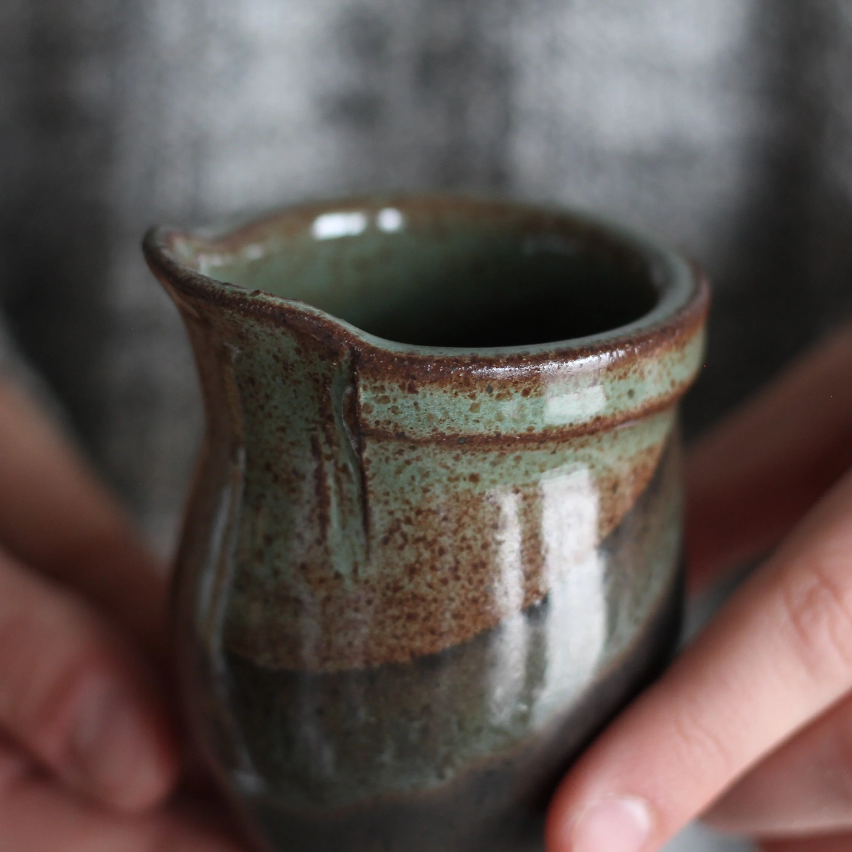 Handmade Mini Ceramic Pitcher