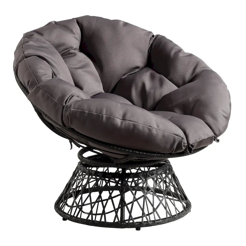 The Woven Wicker Papasan Chair