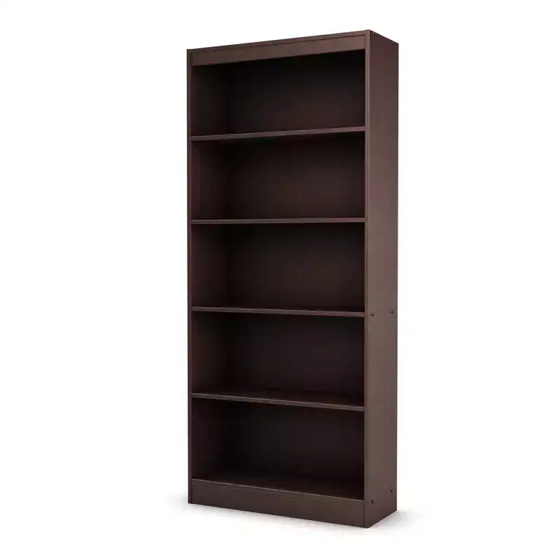 68.75" 5 Shelf Decorative Bookshelf