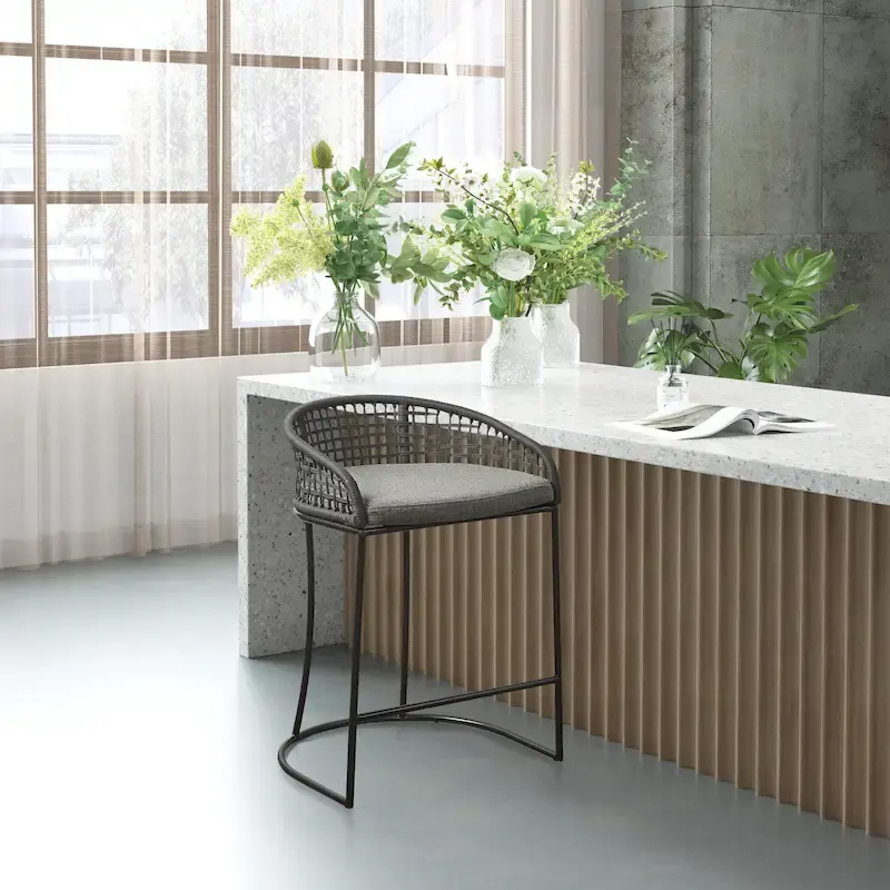 Woven Counter Stool 25