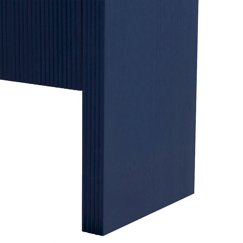 63 Striped Sideboard Buffet Cabinet with Adjustable Shelves