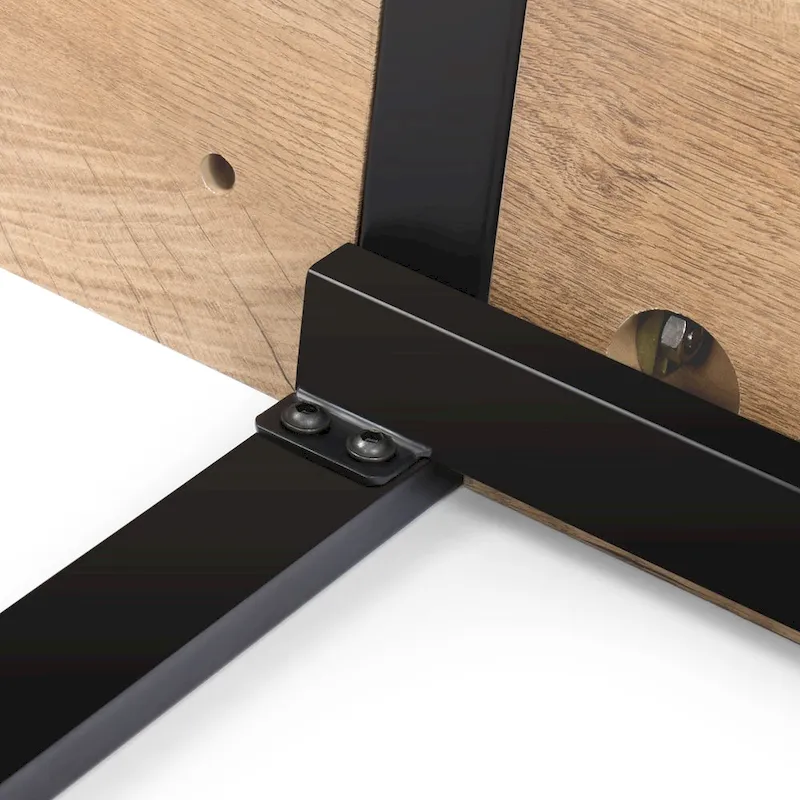 Modern Rectangle Office Writing Desk Wood Computer Desk