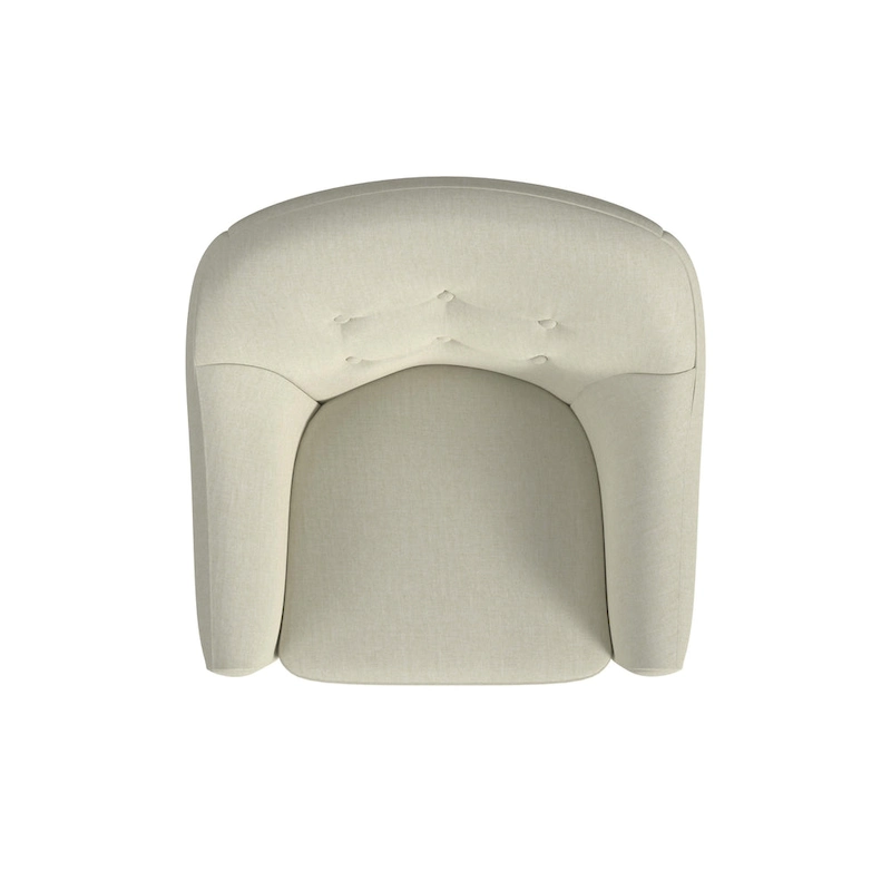 HomePop Button Tufted Accent Chair