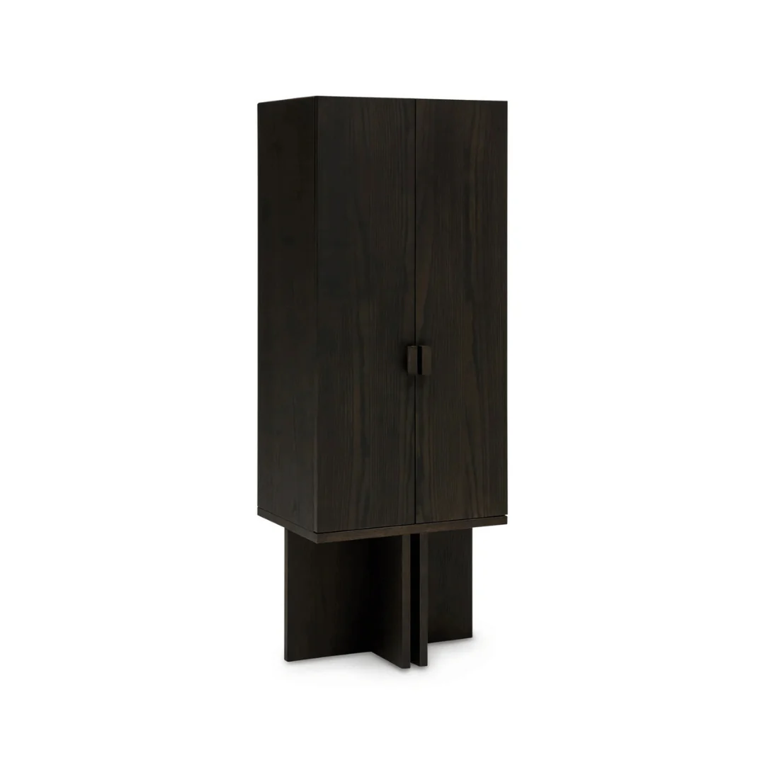Ash Storage Cabinet with Storage for Office