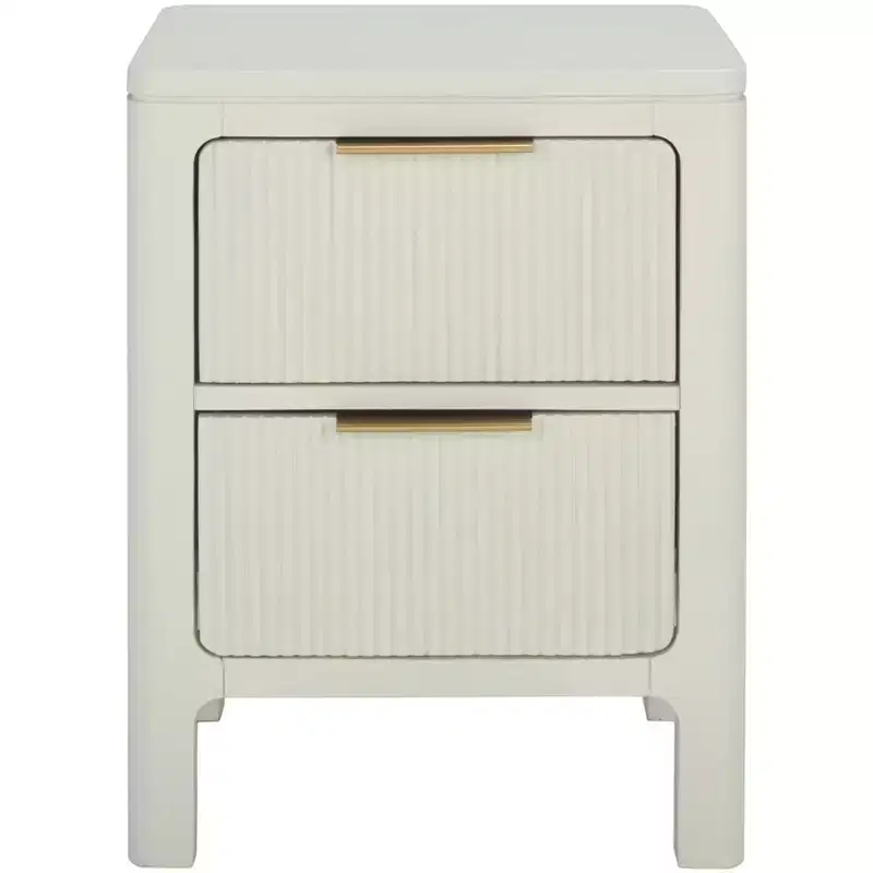 Misha Nightstand - NST2400 - White - Safavieh