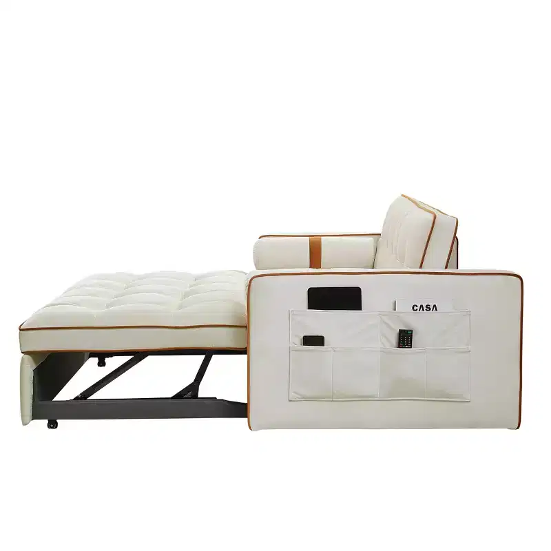 Stylish 3-Seater + 1-Seater Teddy Sofa Set - Wooden Frame & Cushions for Modern Living Rooms