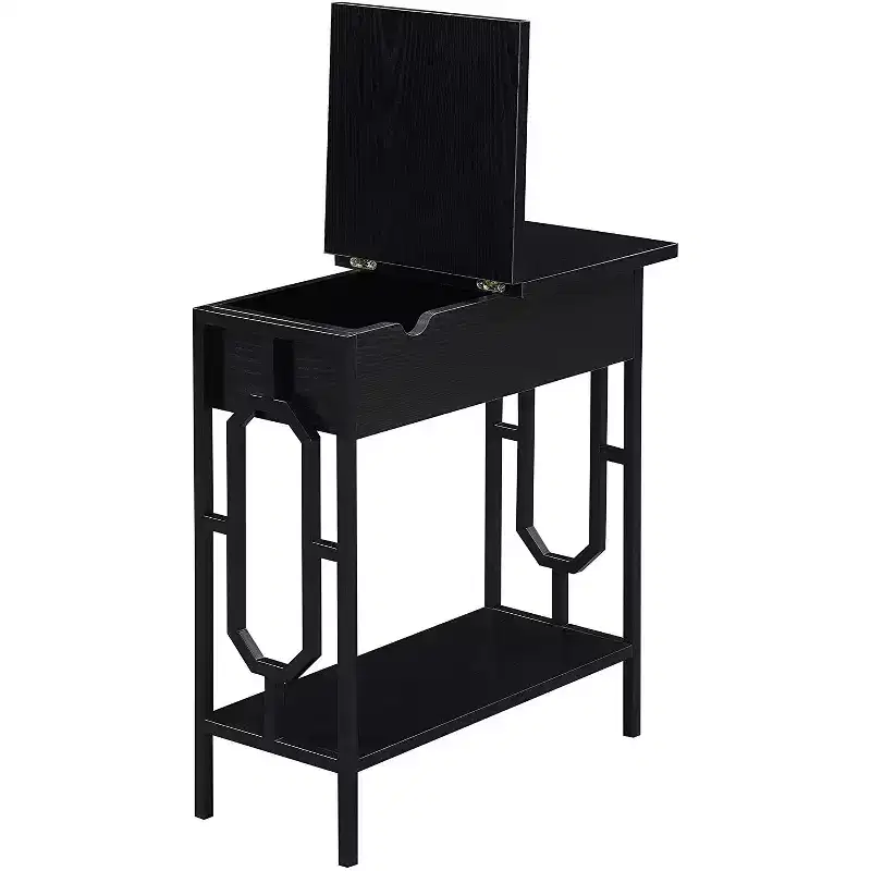 HomeStock Rectangle Metal Table Top End Table 1 -piece