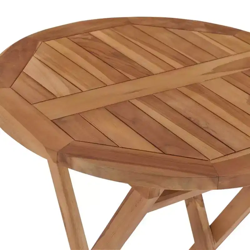 vidaXL Garden Table Teak Teak Hardwood