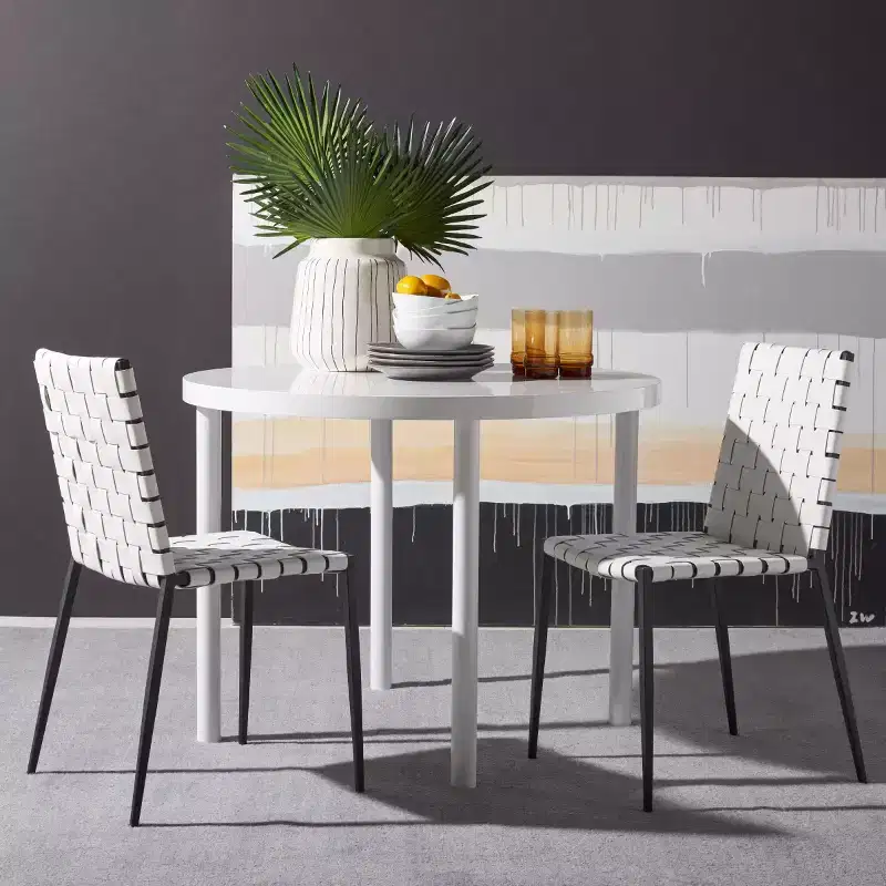Rayne Woven Dining Chair (Set of 2) - DCH3006 - Safavieh