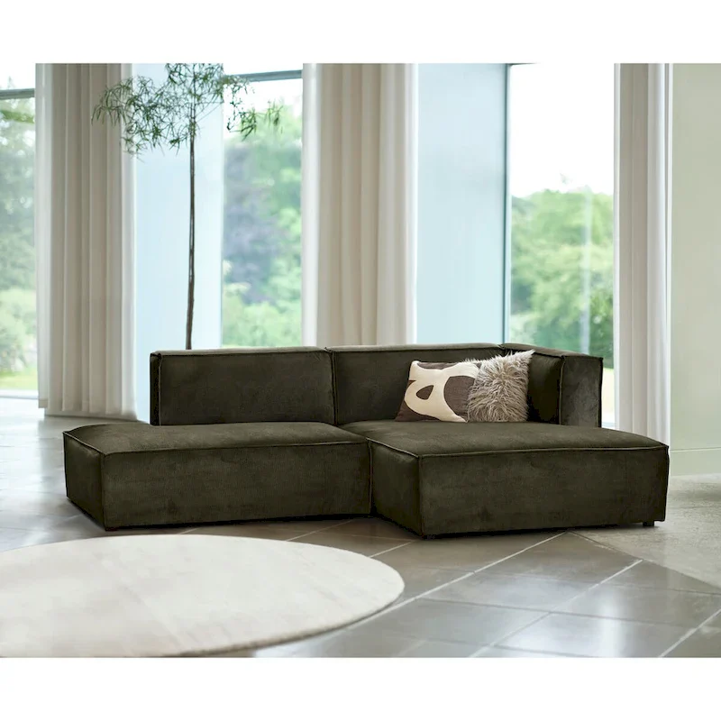 Deep Seat Modular Small Chaise Sectional