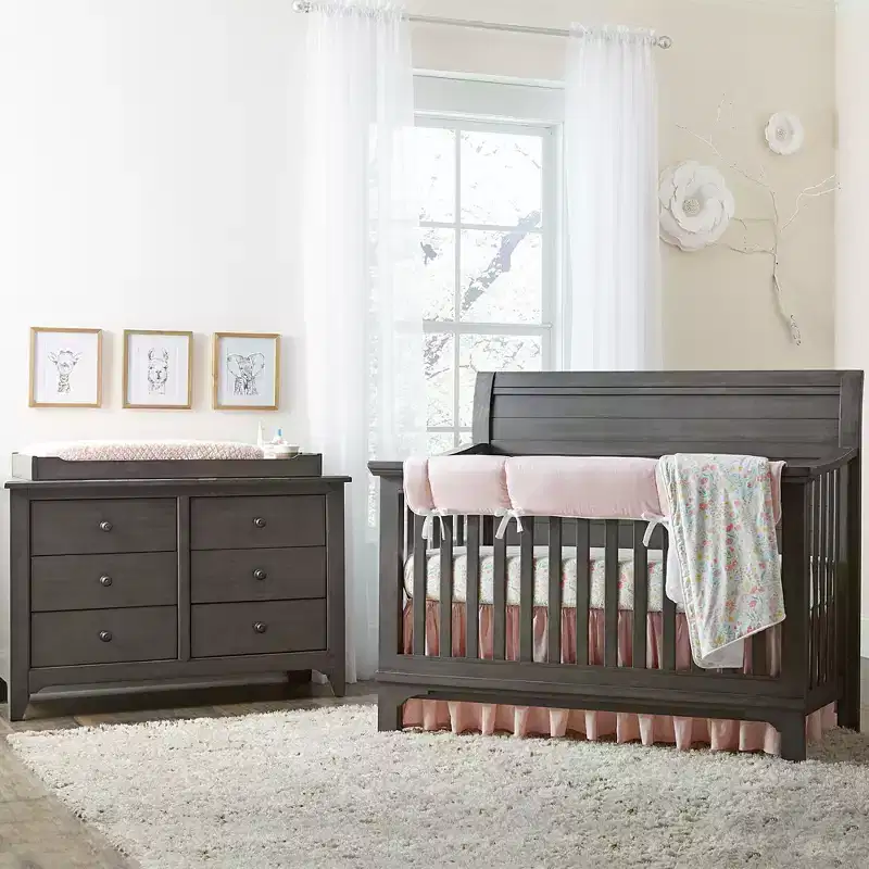 Westwood Baby | Taylor Convertible Crib - Dusk