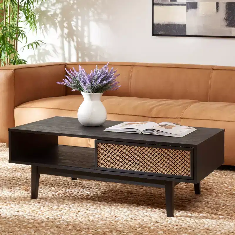 Ceu 2 Door Coffee Table - Safavieh
