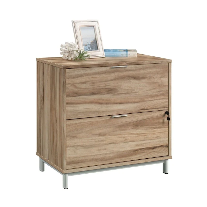 2-Drawer Lateral File Cabinet with Locking Drawer