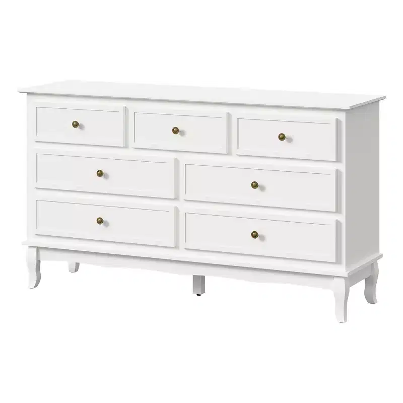 55'' Modern Dresser for Bedroom With 7 Spacious Drawers 55'' Modern Dresser for Bedroom With 7 Spacious Drawers