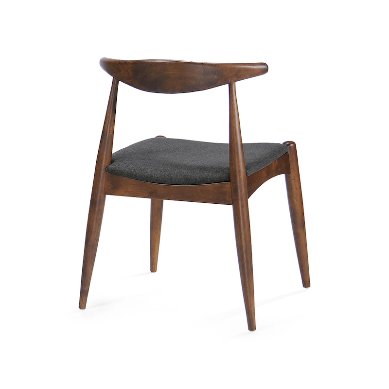 Francie Mid-Century Modern Dining Chairs (Set of 2) by Christopher Knight Home - 20.50 W x 20.25 L x 29.75 H