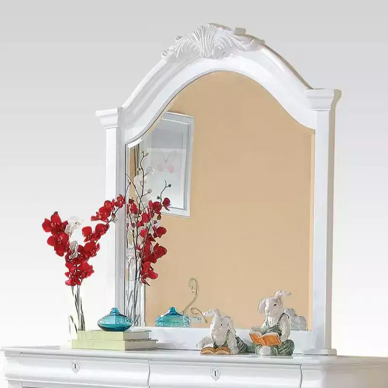 Dresser Mirror White Finish 43