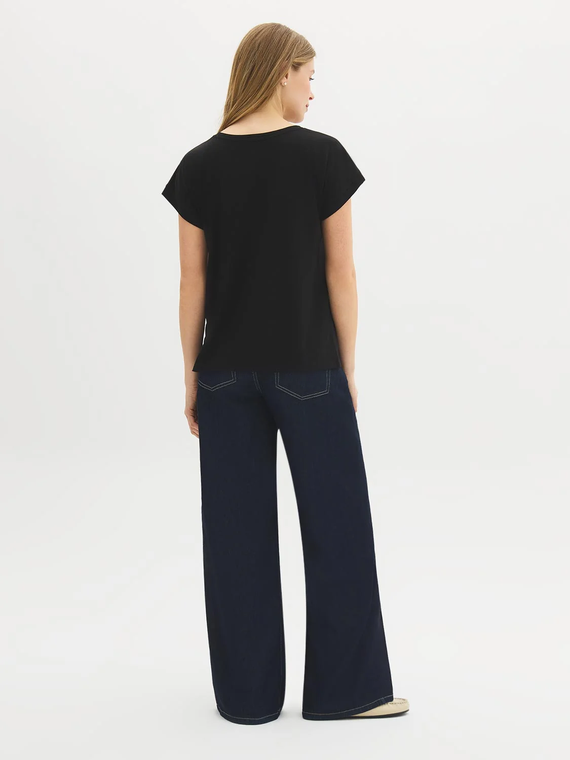 Cuffed Dolman Sleeve T-Shirt