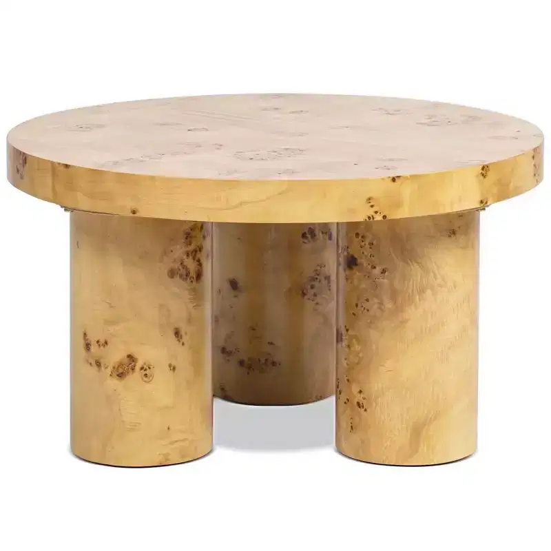Jennifer Taylor Home Nebula 28 Round Pillar Leg Coffee Table