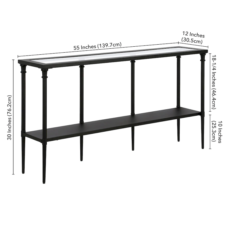 Dafna Steel Console Table
