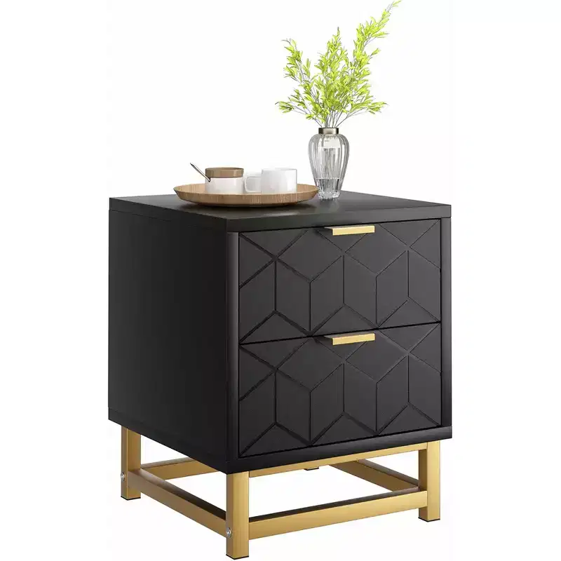 Drawer Storage Cabinet, Dresser for Bedroom, 53.5 Dresser Organizer with Metal Handle and Legs
