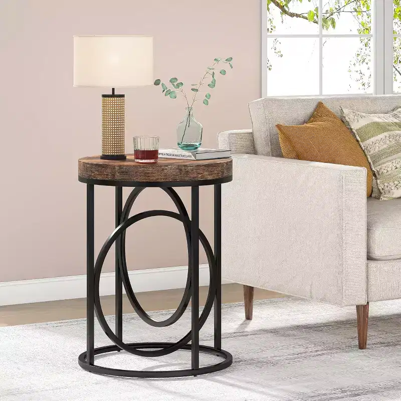 Tribesigns 19.69 Round End Table