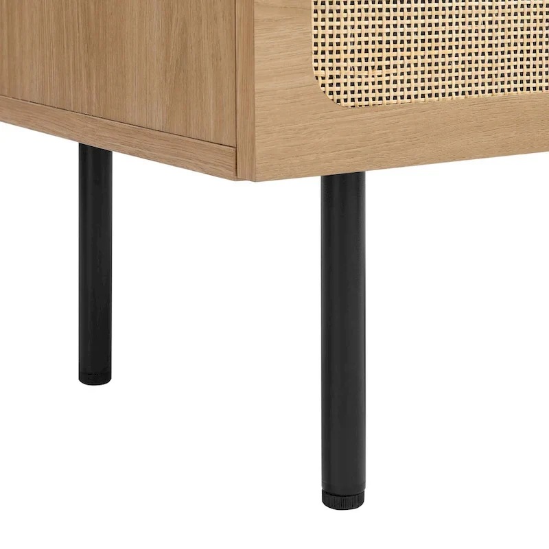 Rattan Accent Cabinet