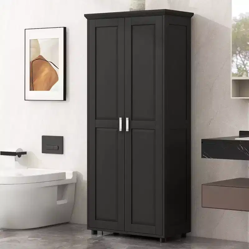 Freestanding Storage Cabinet with Two Doors