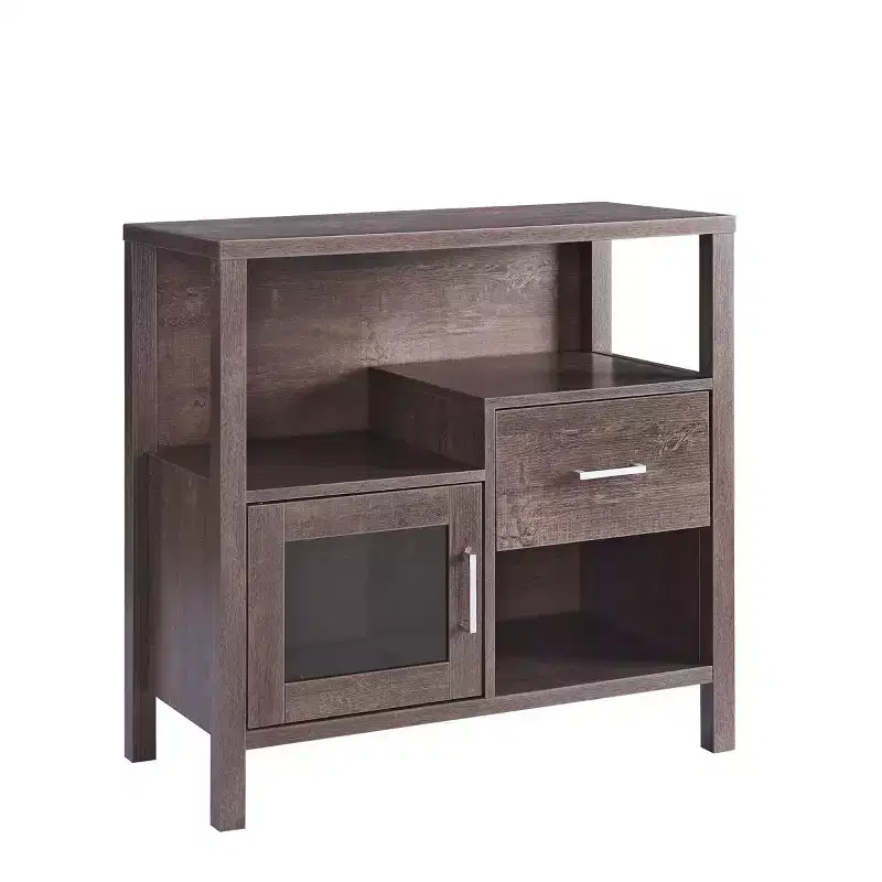 Brassex Athena Storage Cabinet Walnut Oak