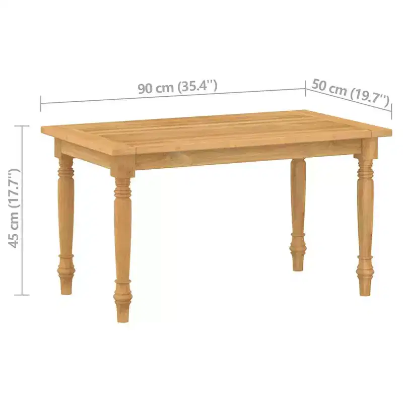vidaXL Garden Lounge Set Teak