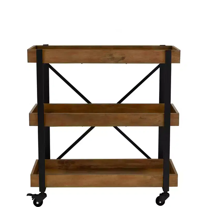 Riley 3-Tier Bar Cart - Adore Dcor