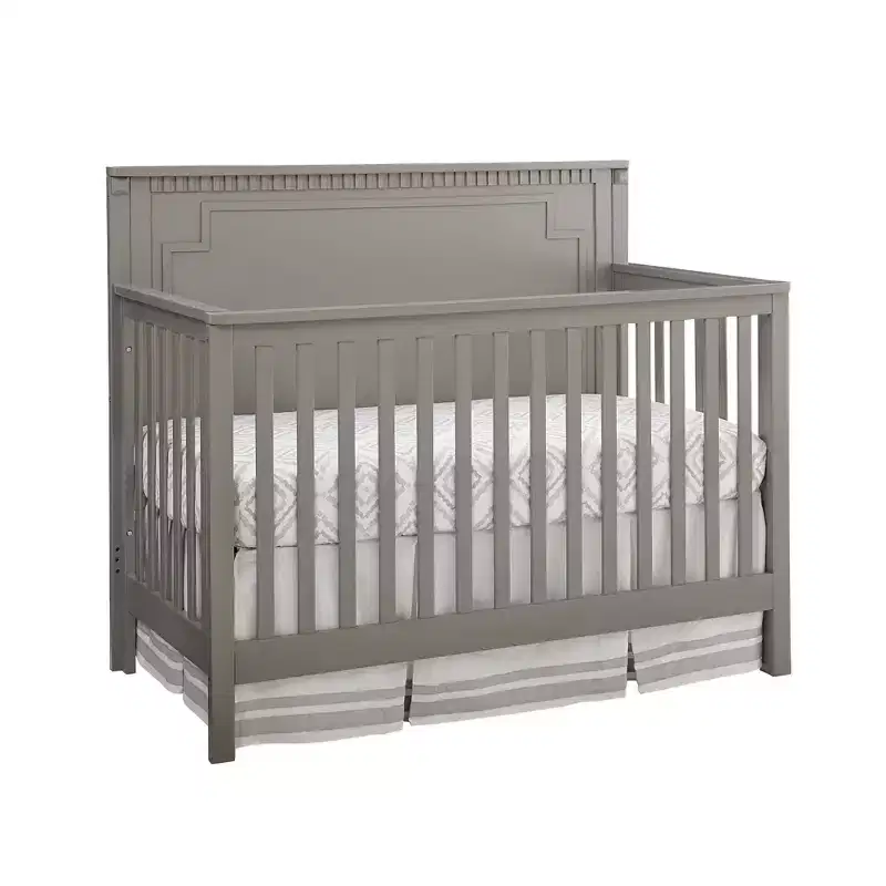 Emery Convertible Crib Gray