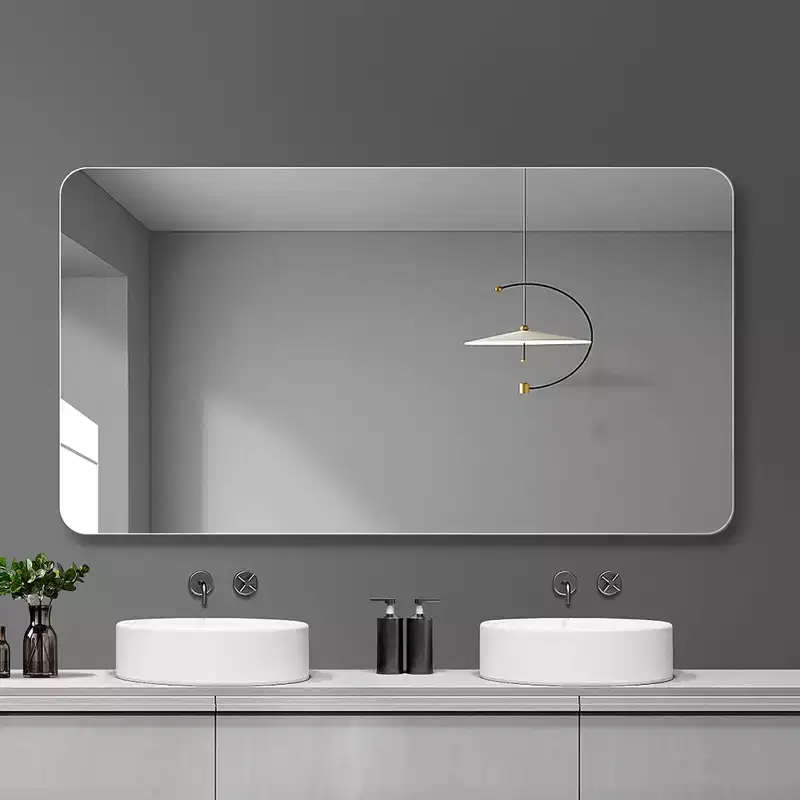 40x30-Inch Wall Mounted Bathroom Vanity Mirror, Anti-Fog and Waterproof