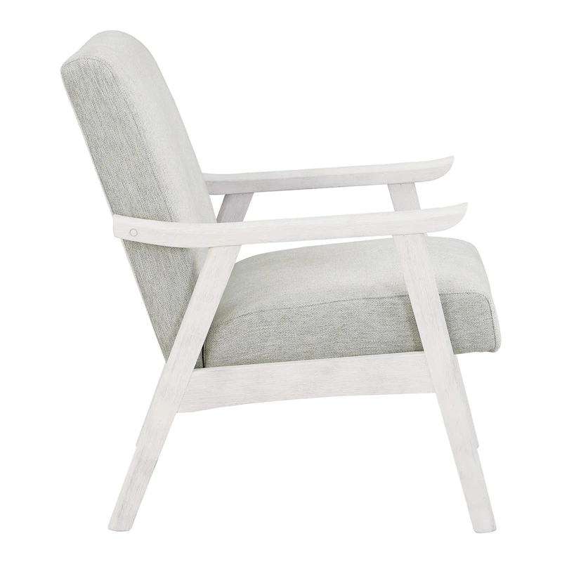 Weldon Mid-Century Fabric Upholstered Chair