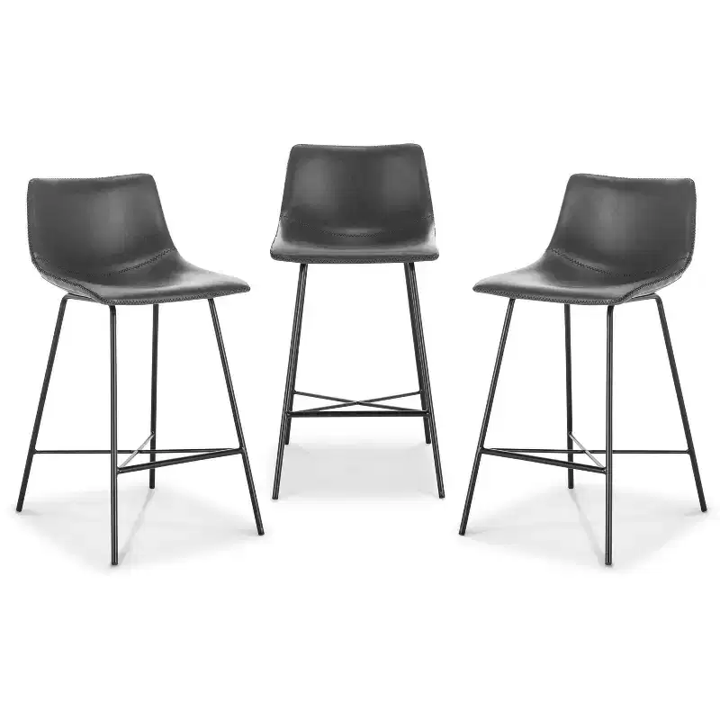 24 High Paxton Counter Height Barstools (3-Pack)
