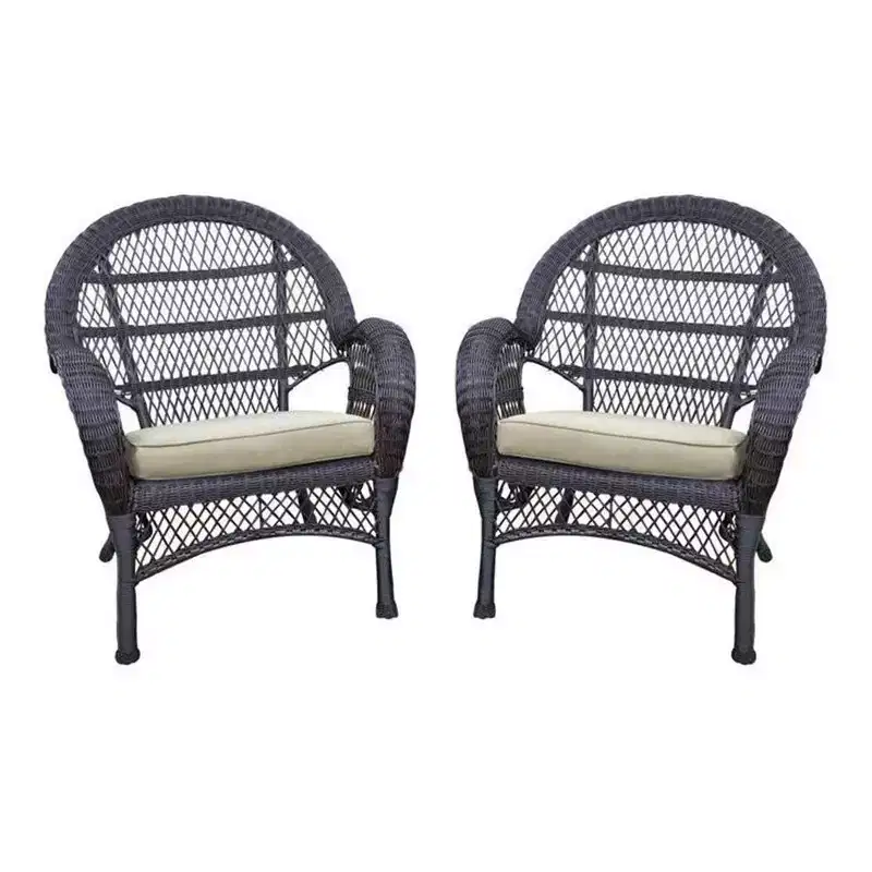 HomeStock Medieval Majesty Chair With Cushion - Set Of 2