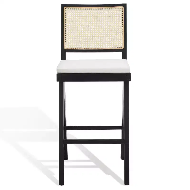 Colette Rattan Barstool - SFV4134 - Safavieh Couture