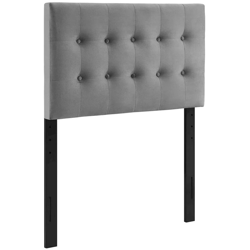 Twin Tufted Performance Velvet Headboard