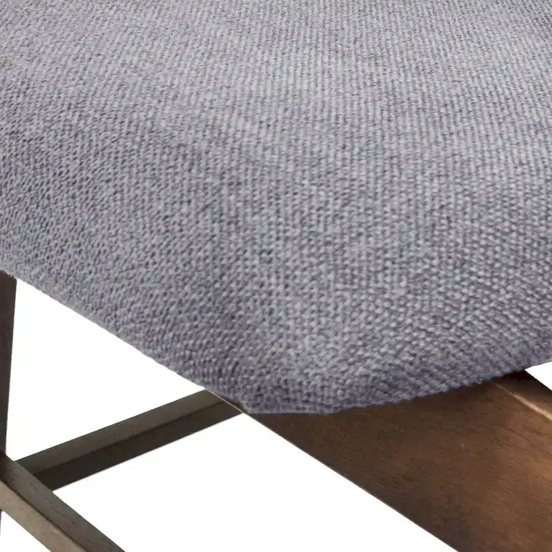 Stocker Fabric and Rubberwood Dining Chairs (Set of 2) by Christopher Knight Home