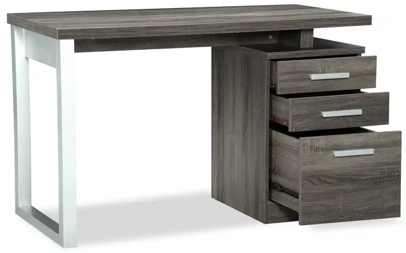 47 Reversible Office Desk with Storage