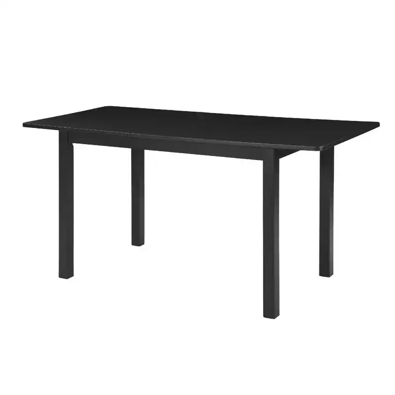 59 Extendable Dining Table Seats 4-8 |Modern Drop-Leaf Kitchen & Home Office Table for Small Spaces