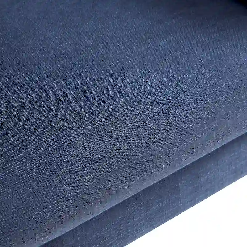 HUIMO Modern Linen Upholstered Armchair Tufted Accent Chair